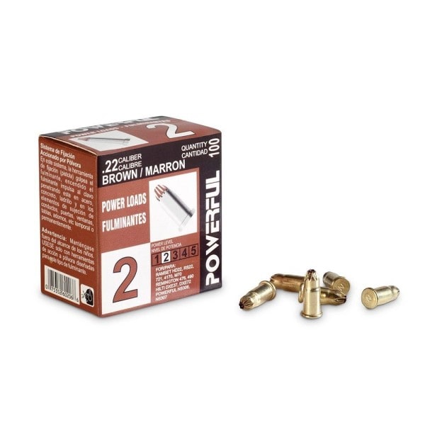 Fulminante Cal. 22 Marron Ciento